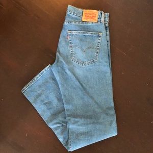 Men’s 505 Levi Straight Jeans